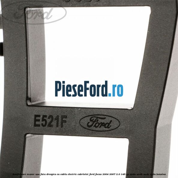 Ranforsare maner usa fata dreapta cu cablu electric cabriolet Ford Focus 2004-2007 2.0 145 cp AODA, AODB, AODE, SYDA benzina
