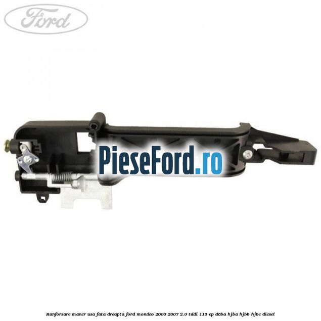 Ranforsare maner usa fata dreapta Ford Mondeo 2000-2007 2.0 TDDI 115 cp D6BA, HJBA, HJBB, HJBC diesel