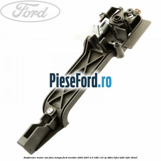 Ranforsare maner usa fata stanga Ford Mondeo 2000-2007 2.0 TDDI 115 cp D6BA, HJBA, HJBB, HJBC diesel