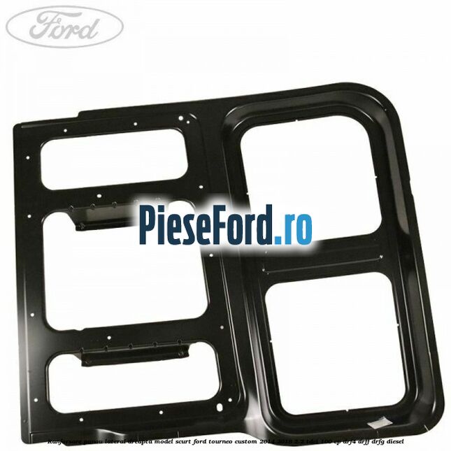 Ranforsare panou lateral dreapta model scurt Ford Tourneo Custom 2014-2018 2.2 TDCi 100 cp DRF4, DRFF, DRFG diesel