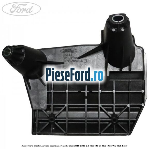 Ranforsare plastic carcasa acumulator Ford S-Max 2015-2023 2.0 TDCi 150 cp T7CI, T7CJ, T7CK, T7CL diesel