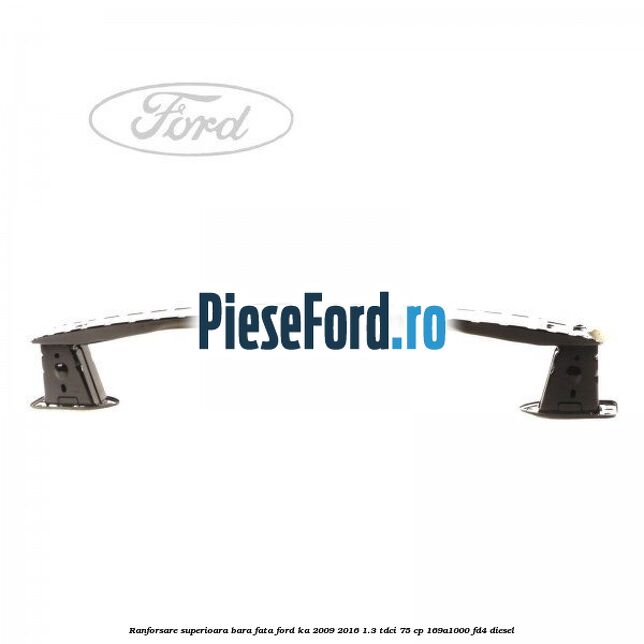 Ranforsare superioara bara fata Ford Ka 2009-2016 1.3 TDCi 75 cp 169A1000, FD4 diesel