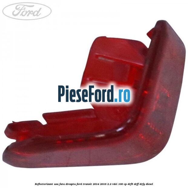 Reflectorizant usa fata dreapta Ford Transit 2014-2018 2.2 TDCi 100 cp DRF5, DRFF, DRFG diesel