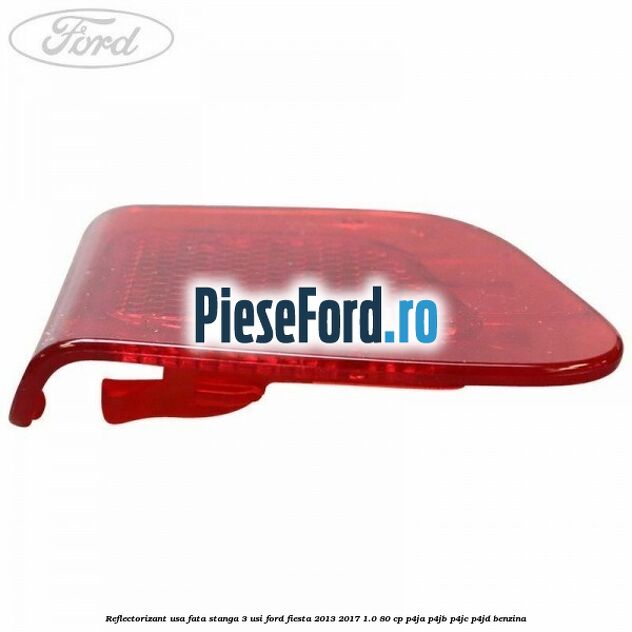 Reflectorizant usa fata stanga 3 usi Ford Fiesta 2013-2017 1.0 80 cp P4JA, P4JB, P4JC, P4JD benzina