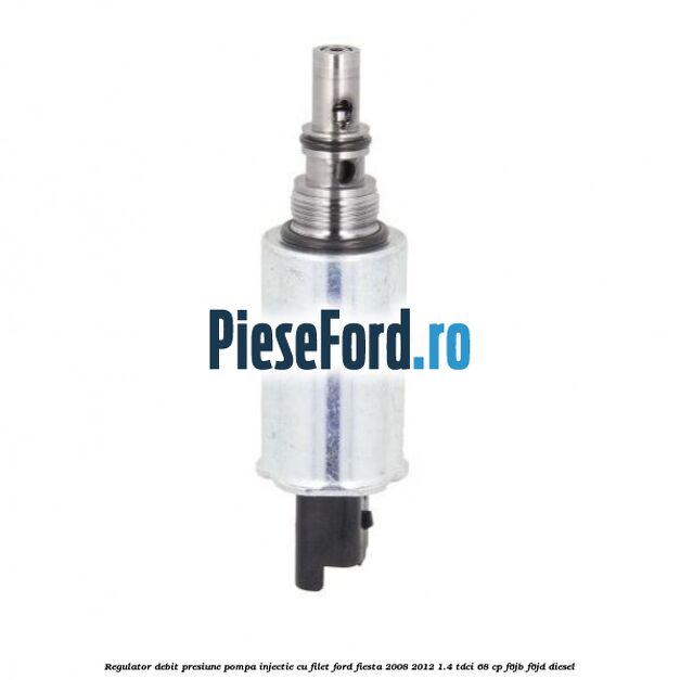 Regulator debit presiune pompa injectie cu filet Ford Fiesta 2008-2012 1.4 TDCi 68 cp F6JB, F6JD diesel