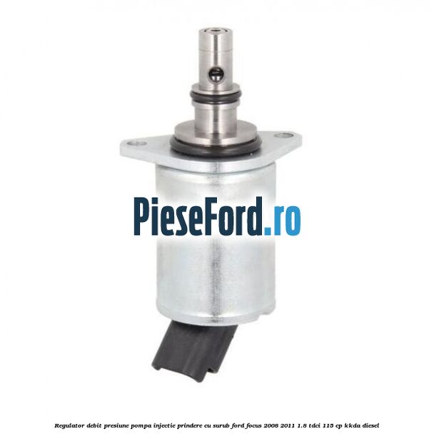Regulator debit presiune pompa injectie prindere cu surub Ford Focus 2008-2011 1.8 TDCi 115 cp KKDA diesel
