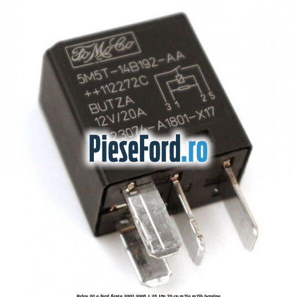 Releu 20 A Ford Fiesta 2002-2005 1.25 16V 70 cp M7JA, M7JB benzina