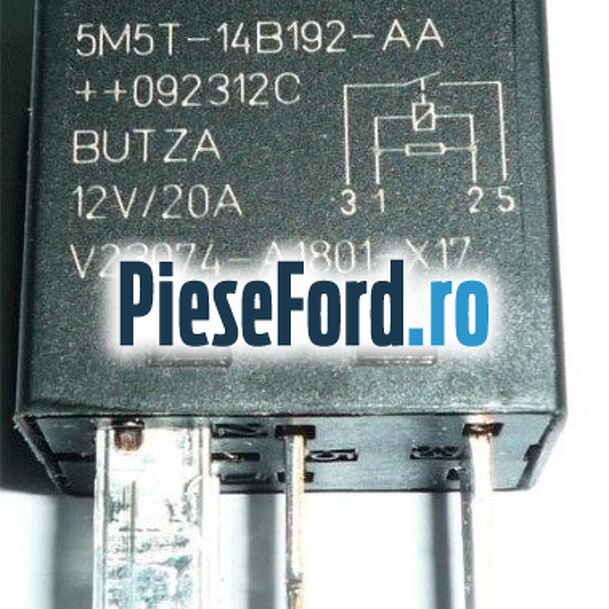 Releu 20 A Ford Kuga 2013-2016 2.0 TDCi 120 cp XRMA, XRMB, XRMC diesel