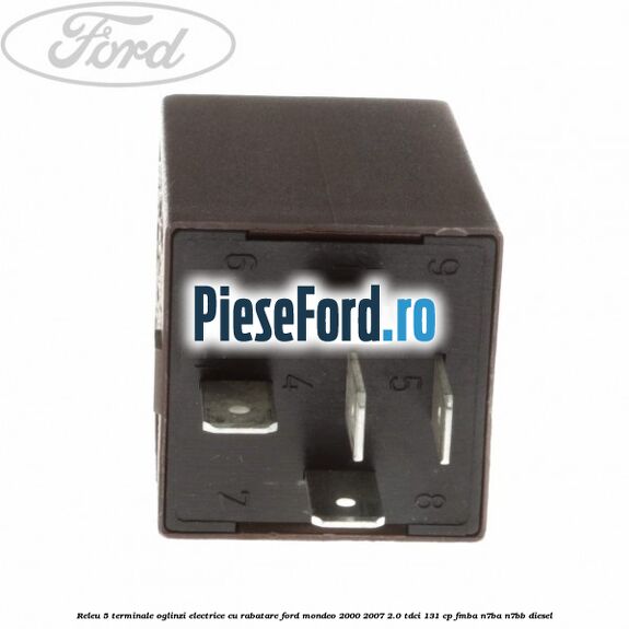 Releu 5 terminale oglinzi electrice cu rabatare Ford Mondeo 2000-2007 2.0 TDCi 131 cp FMBA, N7BA, N7BB diesel