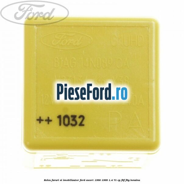 Releu faruri si imobilizator Ford Escort 1990-1995 1.4 71 cp F6F, F6G benzina