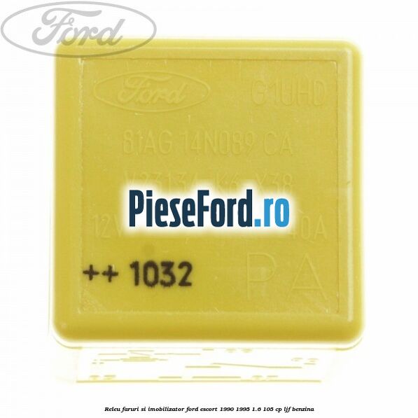Releu faruri si imobilizator Ford Escort 1990-1995 1.6 105 cp LJF benzina