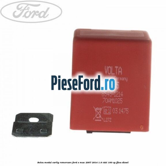 Releu modul carlig remorcare Ford S-Max 2007-2014 1.8 TDCi 100 cp FFWA diesel