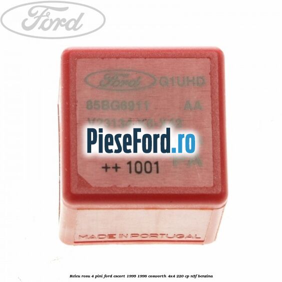 Releu rosu 4 pini Ford Escort 1995-1998 Cosworth 4x4 220 cp N5F benzina