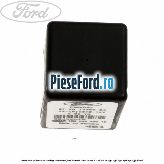 Releu semnalizare cu carling remorcare Ford Transit 1994-2000 2.5 TD 85 cp 4GA, 4GB, 4GC, 4GD, 4GE, 4GF diesel