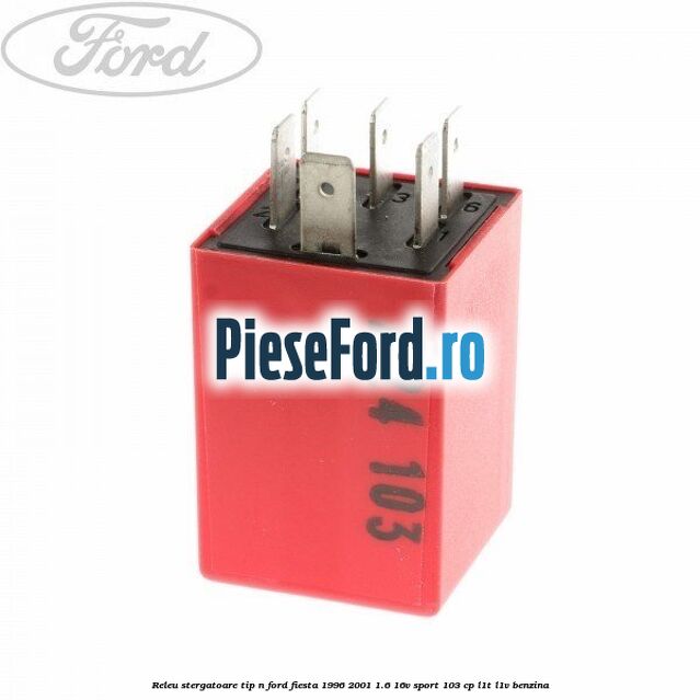 Releu stergatoare tip N Ford Fiesta 1996-2001 1.6 16V Sport 103 cp L1T, L1V benzina
