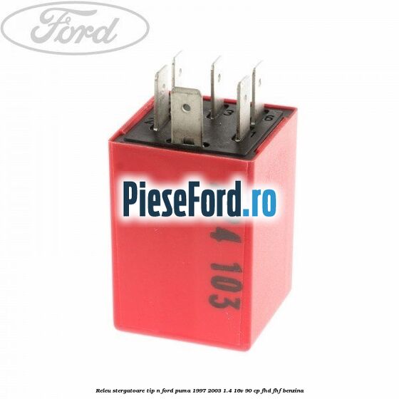 Releu stergatoare tip N Ford Puma 1997-2003 1.4 16V 90 cp FHD, FHF benzina