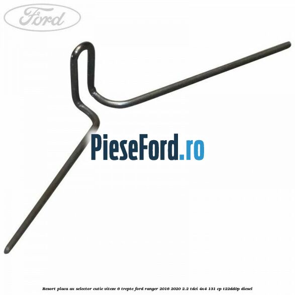 Resort placa ax selector cutie viteze 6 trepte Ford Ranger 2016-2020 2.2 TDCi 4x4 131 cp T22DD0P diesel