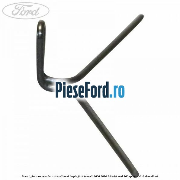 Resort placa ax selector cutie viteze 6 trepte Ford Transit 2006-2014 2.2 TDCi RWD 100 cp DRRA, DRRB, DRRC diesel