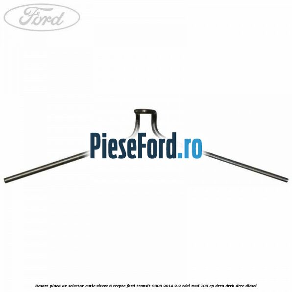 Resort placa ax selector cutie viteze 6 trepte Ford Transit 2006-2014 2.2 TDCi RWD 100 cp DRRA, DRRB, DRRC diesel