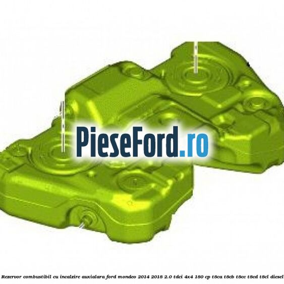 Rezervor combustibil, cu incalzire auxialara Ford Mondeo 2014-2018 2.0 TDCi 4x4 180 cp T8CA, T8CB, T8CC, T8CD, T8CL diesel