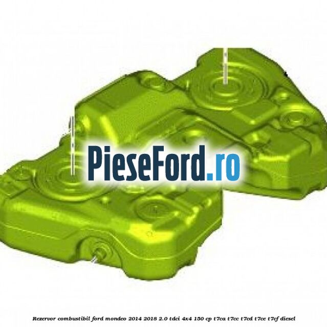 Rezervor combustibil Ford Mondeo 2014-2018 2.0 TDCi 4x4 150 cp T7CA, T7CC, T7CD, T7CE, T7CF diesel