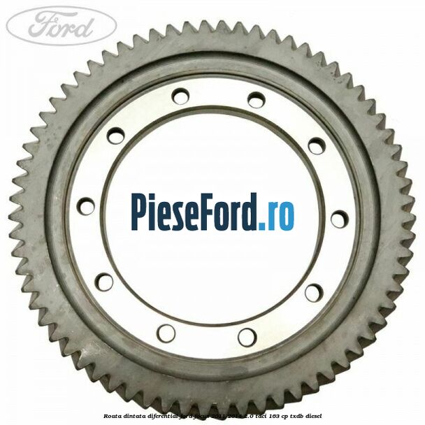 Roata dintata diferential Ford Focus 2011-2014 2.0 TDCi 163 cp TXDB diesel