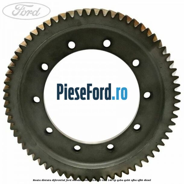 Roata dintata diferential Ford Mondeo 2008-2014 2.0 TDCi 140 cp QXBA, QXBB, UFBA, UFBB diesel