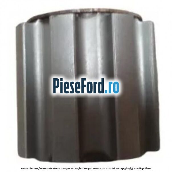 Roata dintata flansa cutie viteza 5 trepte MT75 Ford Ranger 2016-2020 2.2 TDCi 160 cp GBVAJQJ, T22DD0P diesel