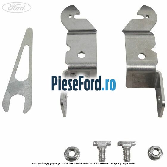 Rola portbagaj plafon Ford Tourneo Custom 2019-2023 2.0 EcoBlue 185 cp BCFA, BCFB diesel