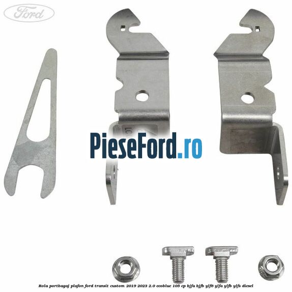 Rola portbagaj plafon Ford Transit Custom 2019-2023 2.0 EcoBlue 105 cp BJFA, BJFB, YLF6, YLFA, YLFB, YLFS diesel