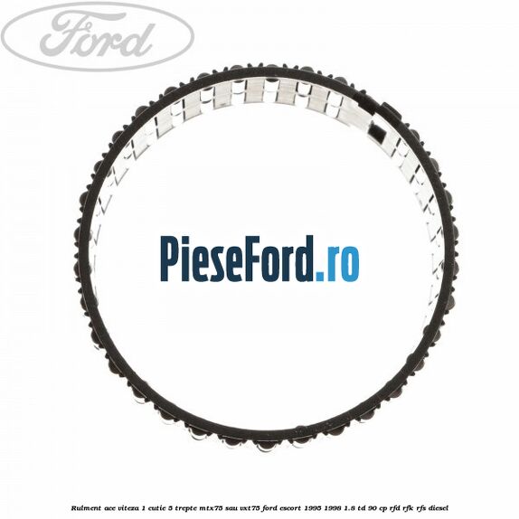 Rulment ace viteza 1 cutie 5 trepte MTX75 sau VXT75 Ford Escort 1995-1998 1.8 TD 90 cp Rulment ace viteza 1 cutie 5 trepte MTX75 sau VXT75 Ford Escort 1995-1998 1.8 TD 90 cp RFD, RFK, RFS diesel