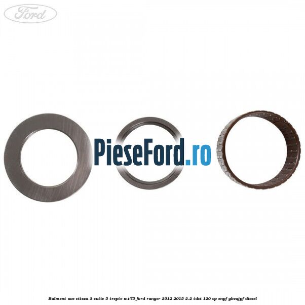 Rulment ace viteza 3 cutie 5 trepte MT75 Ford Ranger 2012-2015 2.2 TDCi 120 cp ENPF, GBVAJPF diesel