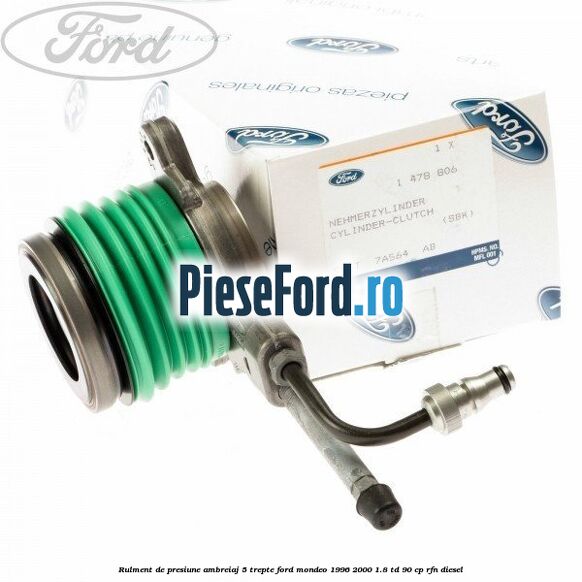 Rulment de presiune ambreiaj 5 trepte Ford Mondeo 1996-2000 1.8 TD 90 cp RFN diesel