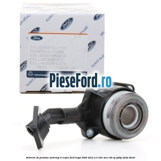 Rulment de presiune ambreiaj 6 trepte Ford Kuga 2008-2012 2.0 TDCi 4x4 136 cp G6DG, UKDA diesel