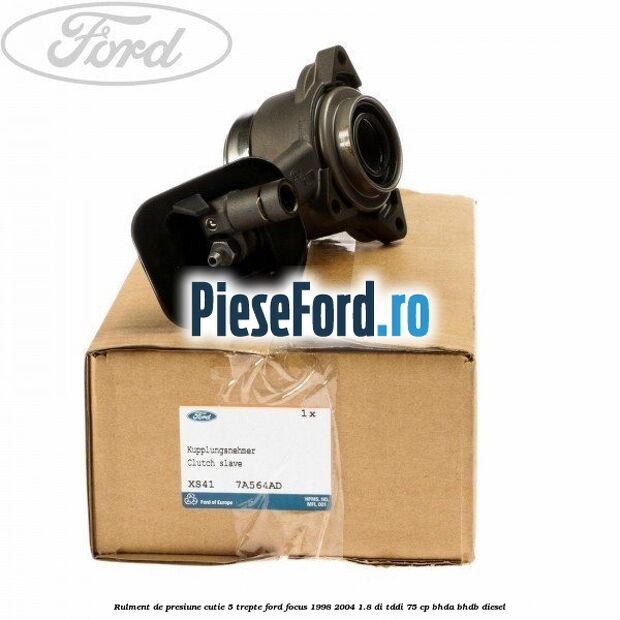 Rulment de presiune cutie 5 trepte Ford Focus 1998-2004 1.8 DI/TDDi 75 cp Rulment de presiune cutie 5 trepte Ford Focus 1998-2004 1.8 DI/TDDi 75 cp BHDA, BHDB diesel