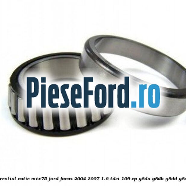 Rulment diferential cutie MTX75 Ford Focus 2004-2007 1.6 TDCi 109 cp G8DA, G8DB, G8DD, G8DE, G8DF diesel