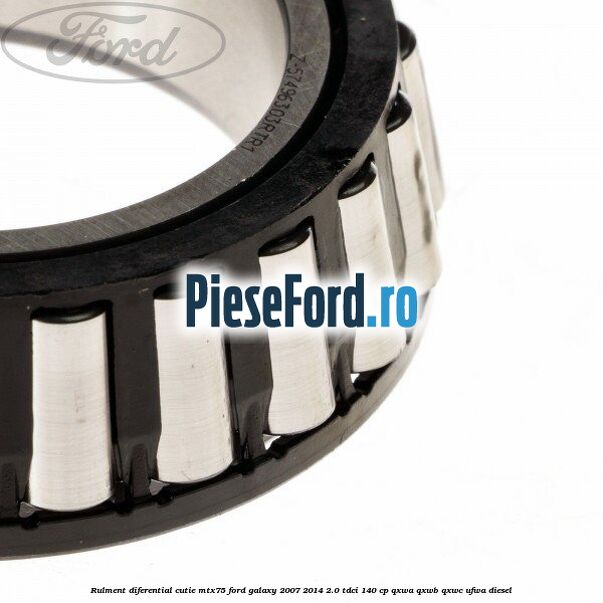 Rulment diferential cutie MTX75 Ford Galaxy 2007-2014 2.0 TDCi 140 cp QXWA, QXWB, QXWC, UFWA diesel