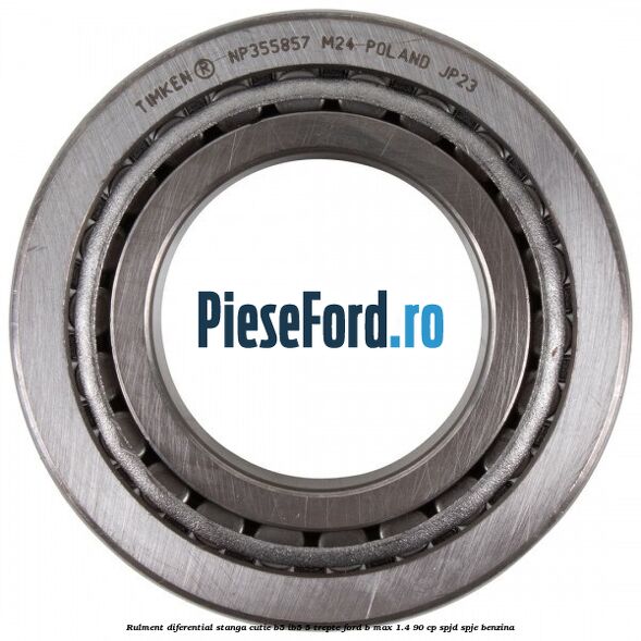 Rulment diferential stanga, cutie B5/Ib5 5 trepte Ford B-Max 1.4 90 cp SPJD, SPJE benzina