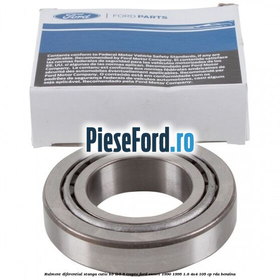 Rulment diferential stanga, cutie B5/Ib5 5 trepte Ford Escort 1990-1995 1.8 4x4 105 cp RDA benzina