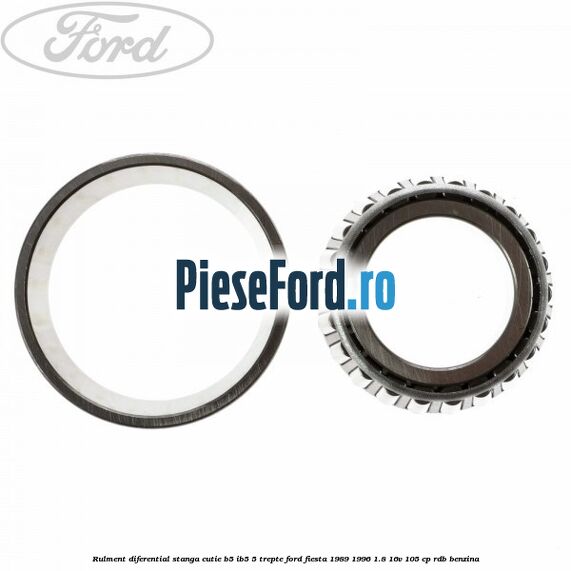 Rulment diferential stanga, cutie B5/Ib5 5 trepte Ford Fiesta 1989-1996 1.8 16V 105 cp RDB benzina