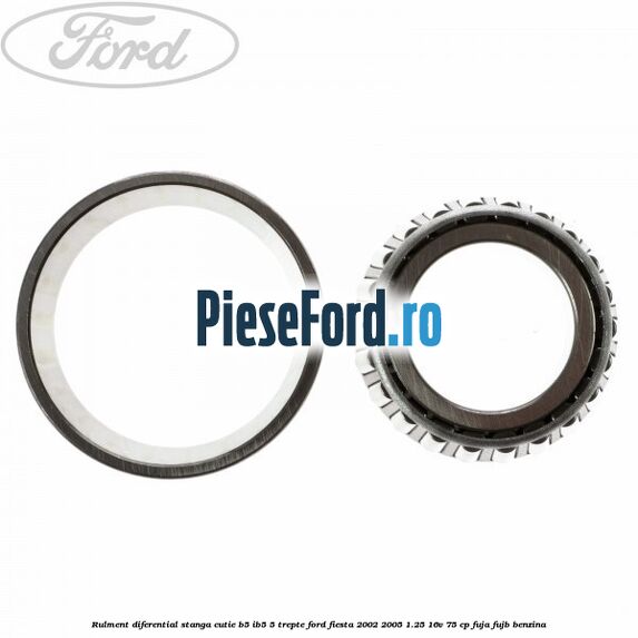Rulment diferential stanga, cutie B5/Ib5 5 trepte Ford Fiesta 2002-2005 1.25 16V 75 cp FUJA, FUJB benzina