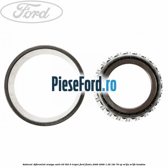 Rulment diferential stanga, cutie B5/Ib5 5 trepte Ford Fiesta 2005-2008 1.25 16V 70 cp Rulment diferential stanga, cutie B5/Ib5 5 trepte Ford Fiesta 2005-2008 1.25 16V 70 cp M7JA, M7JB benzina