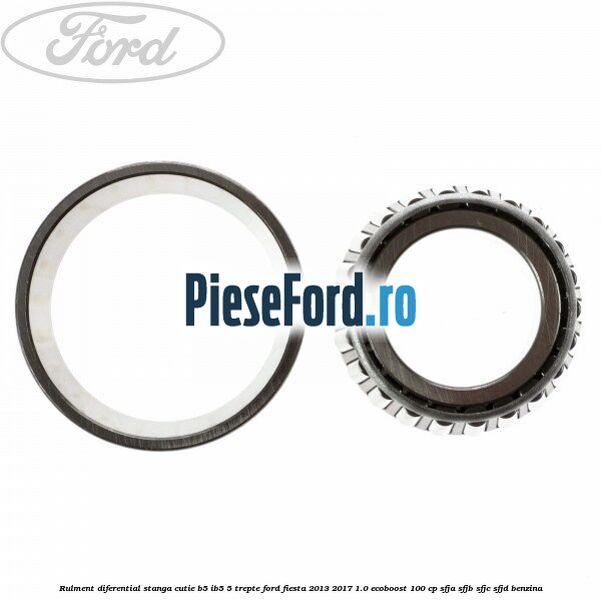 Rulment diferential stanga, cutie B5/Ib5 5 trepte Ford Fiesta 2013-2017 1.0 EcoBoost 100 cp SFJA, SFJB, SFJC, SFJD benzina