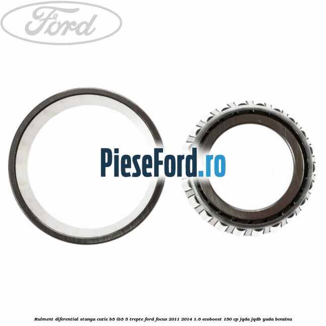 Rulment diferential stanga, cutie B5/Ib5 5 trepte Ford Focus 2011-2014 1.6 EcoBoost 150 cp JQDA, JQDB, YUDA benzina