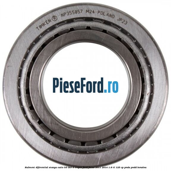 Rulment diferential stanga, cutie B5/Ib5 5 trepte Ford Focus 2011-2014 1.6 Ti 125 cp PNDA, PNDD benzina