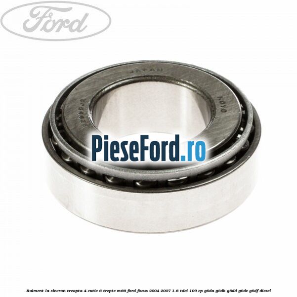 Rulment la sincron treapta 4 cutie 6 trepte M66 Ford Focus 2004-2007 1.6 TDCi 109 cp G8DA, G8DB, G8DD, G8DE, G8DF diesel