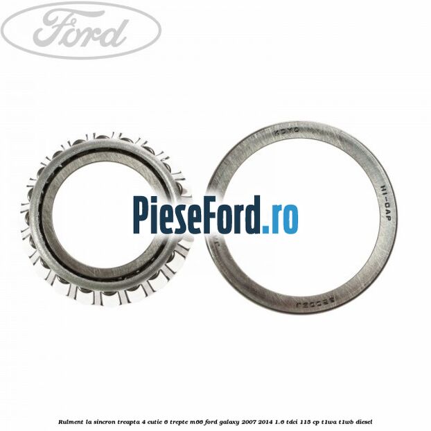 Rulment la sincron treapta 4 cutie 6 trepte M66 Ford Galaxy 2007-2014 1.6 TDCi 115 cp T1WA, T1WB diesel