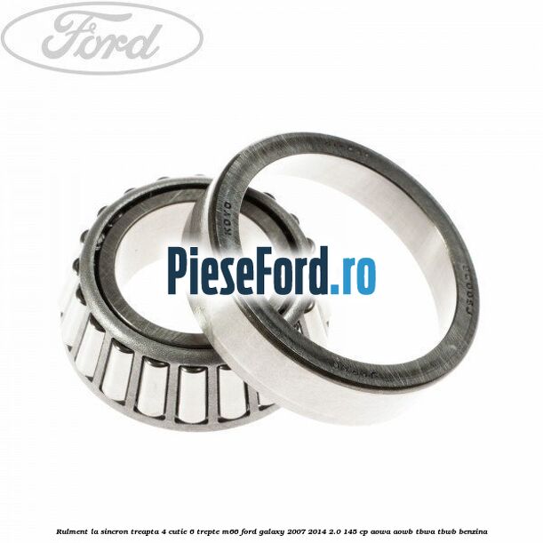 Rulment la sincron treapta 4 cutie 6 trepte M66 Ford Galaxy 2007-2014 2.0 145 cp AOWA, AOWB, TBWA, TBWB benzina