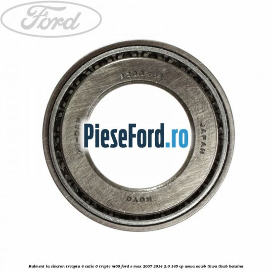 Rulment la sincron treapta 4 cutie 6 trepte M66 Ford S-Max 2007-2014 2.0 145 cp AOWA, AOWB, TBWA, TBWB benzina