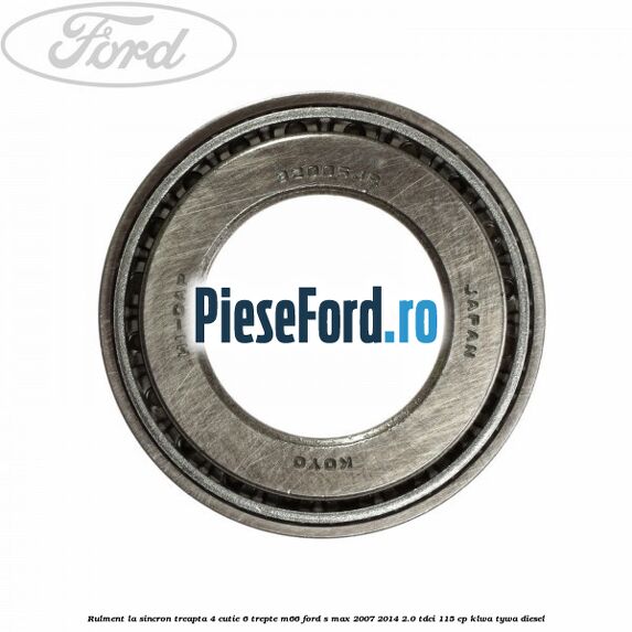 Rulment la sincron treapta 4 cutie 6 trepte M66 Ford S-Max 2007-2014 2.0 TDCi 115 cp KLWA, TYWA diesel
